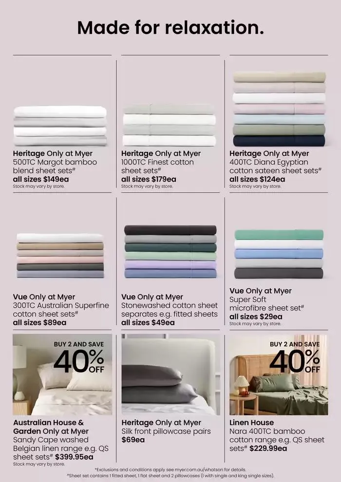 Myer Softgoods - Catalogue valid from 11 February to 27 February 2025 - page 7