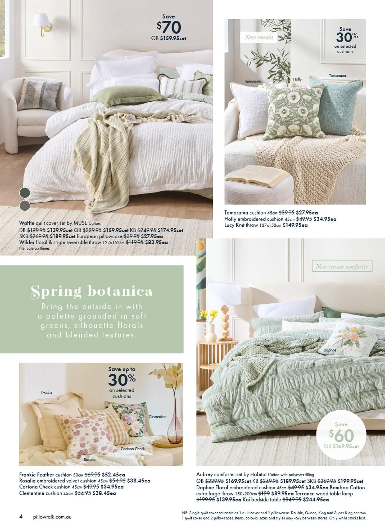 Pillow Talk catalogue - Catalogue valid from 22 August to 14 September 2025 - page 4