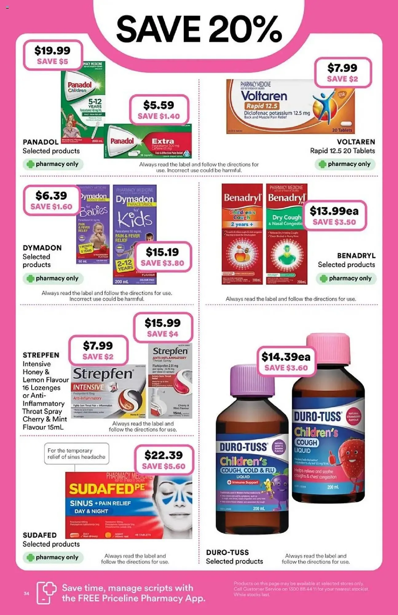 Priceline catalogue - Catalogue valid from 3 July to 23 July 2025 - page 34