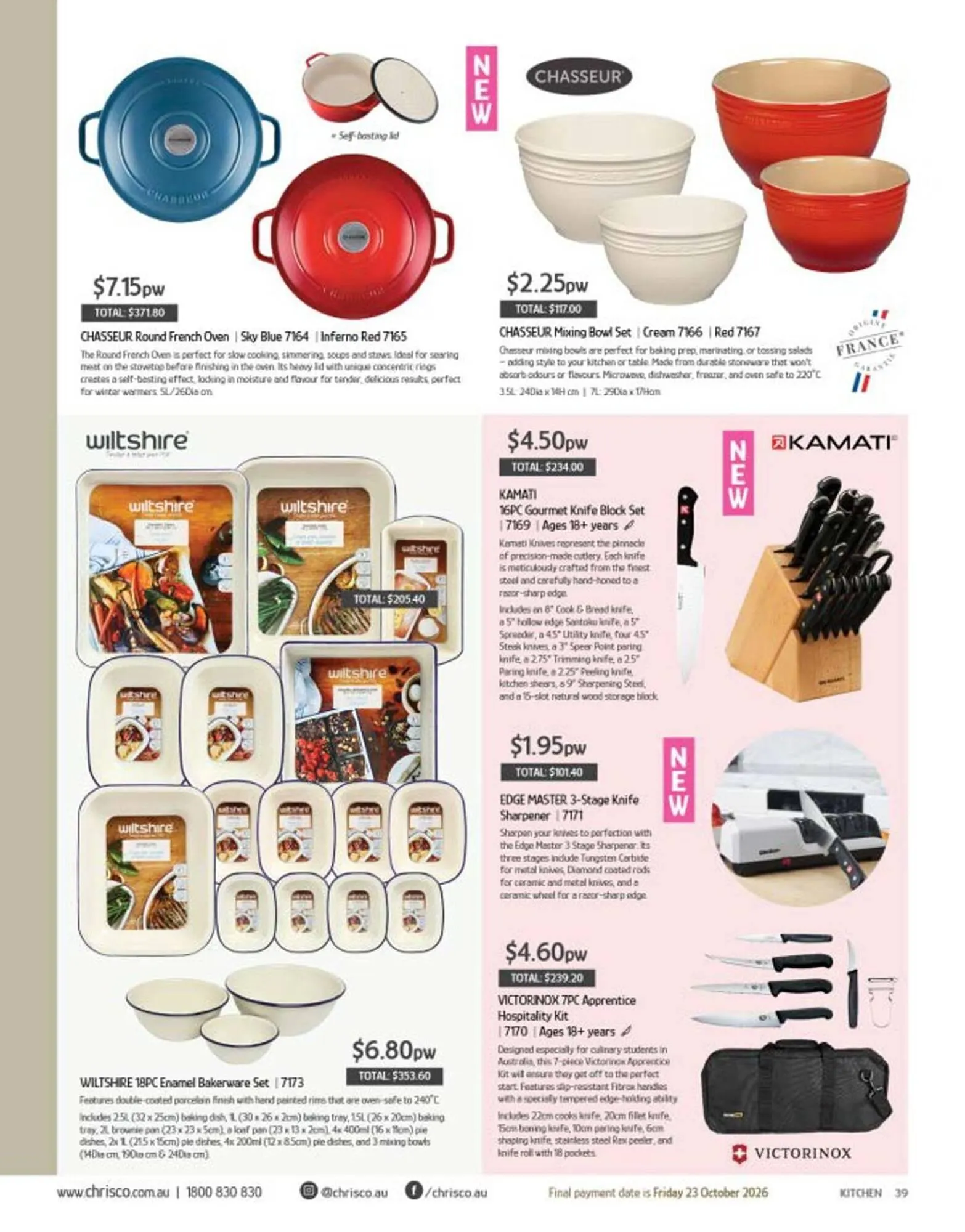 Chrisco Hampers catalogue - Catalogue valid from 19 September to 31 December 2026 - page 39