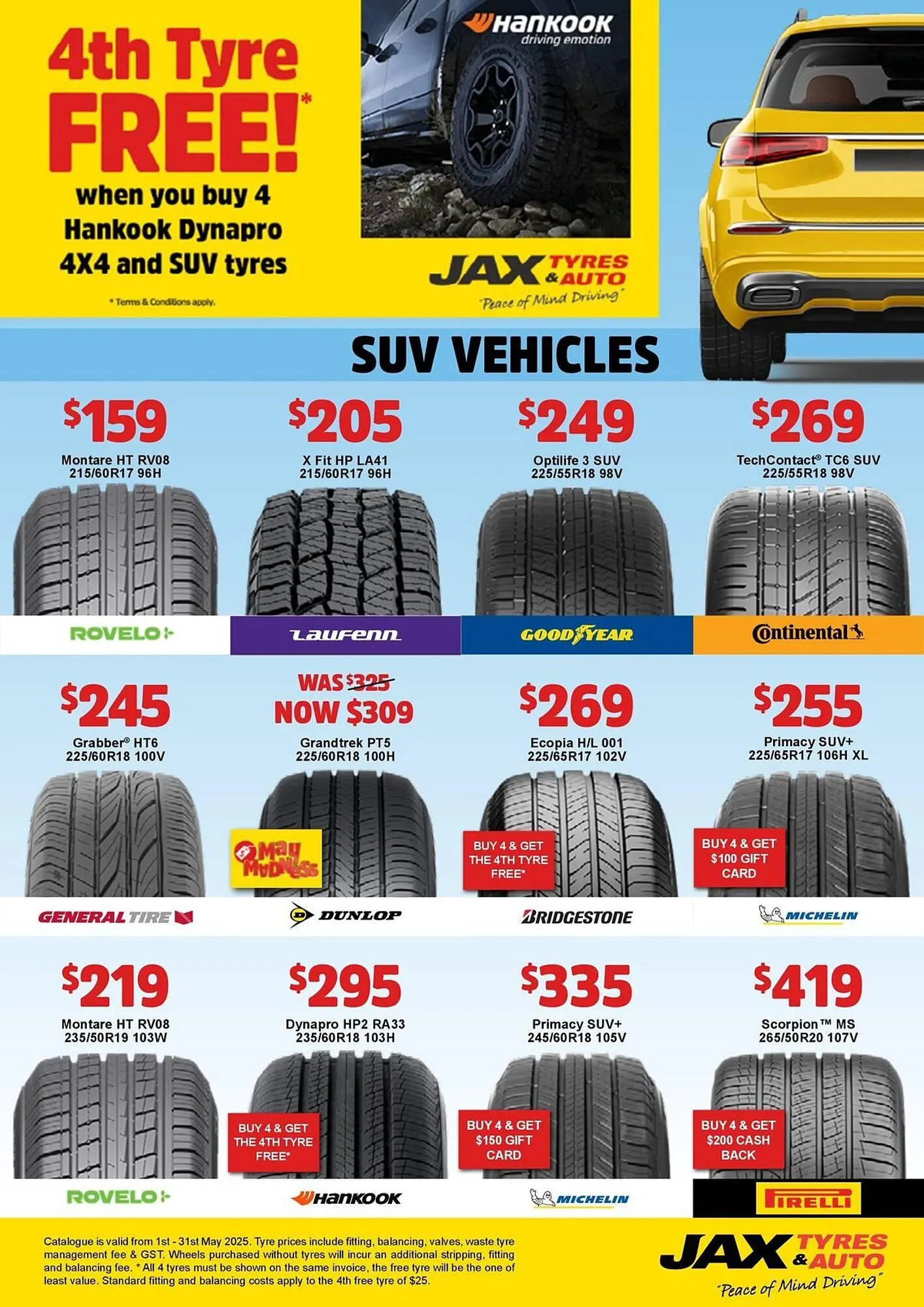 Jax Tyres catalogue - Catalogue valid from 5 May to 31 May 2025 - page 5