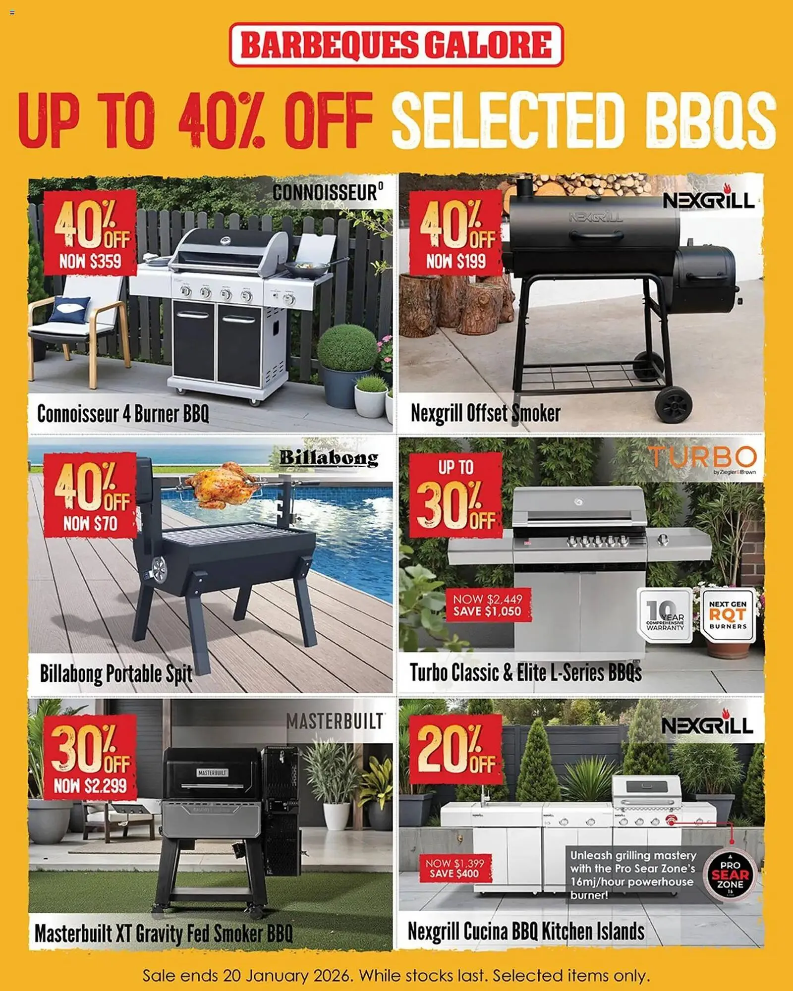 Barbeques Galore catalogue - Catalogue valid from 8 January to 20 January 2026 - page 3