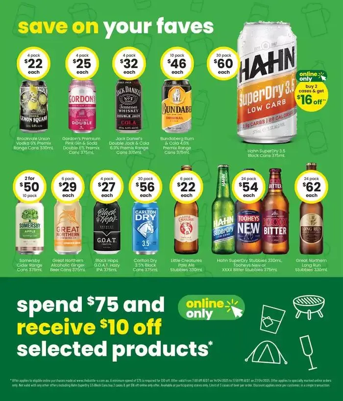 Good Value Booze, For Long Weekends. - Catalogue valid from 14 April to 27 April 2025 - page 2