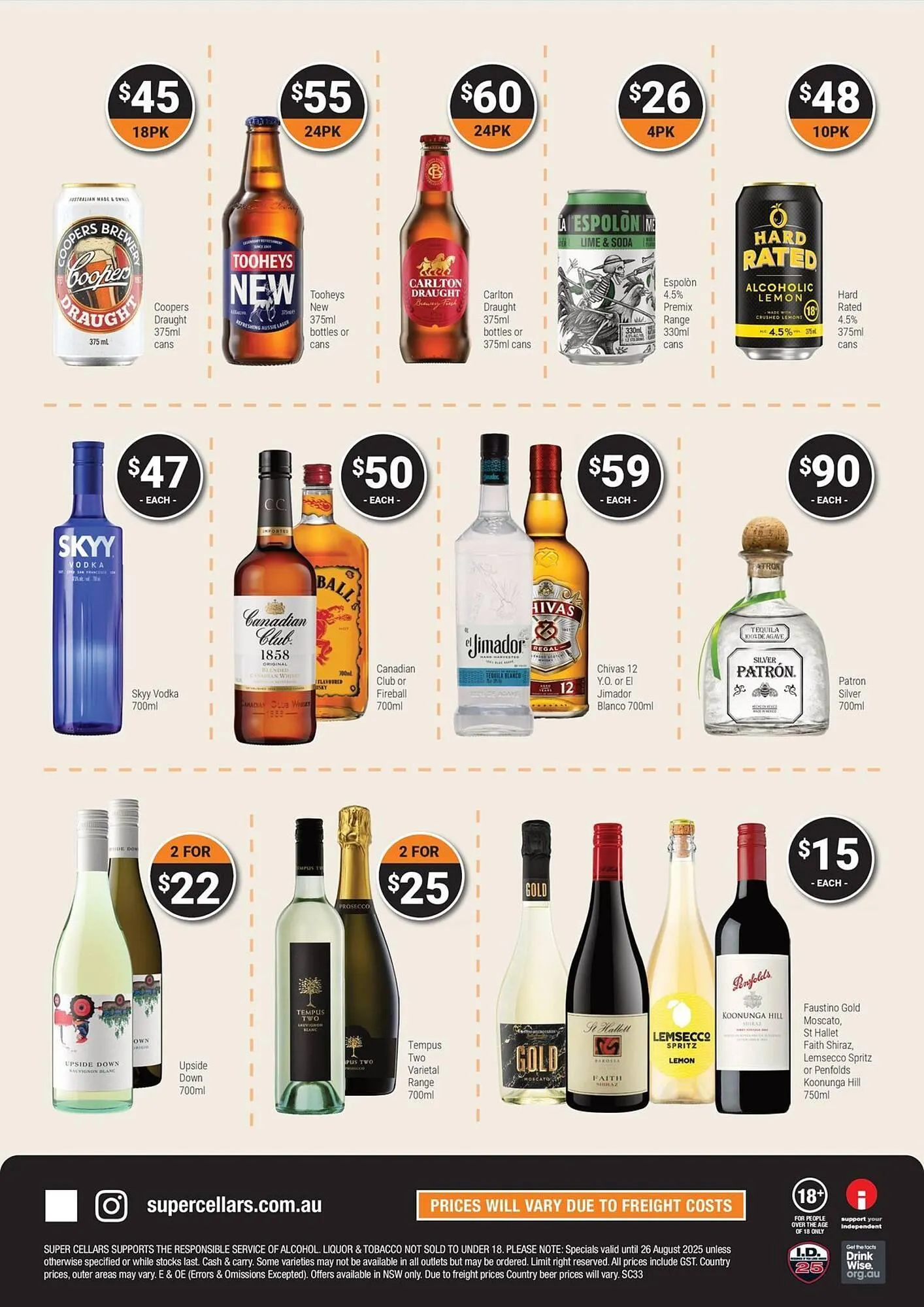 Super Cellars catalogue - Catalogue valid from 14 August to 26 August 2025 - page 2