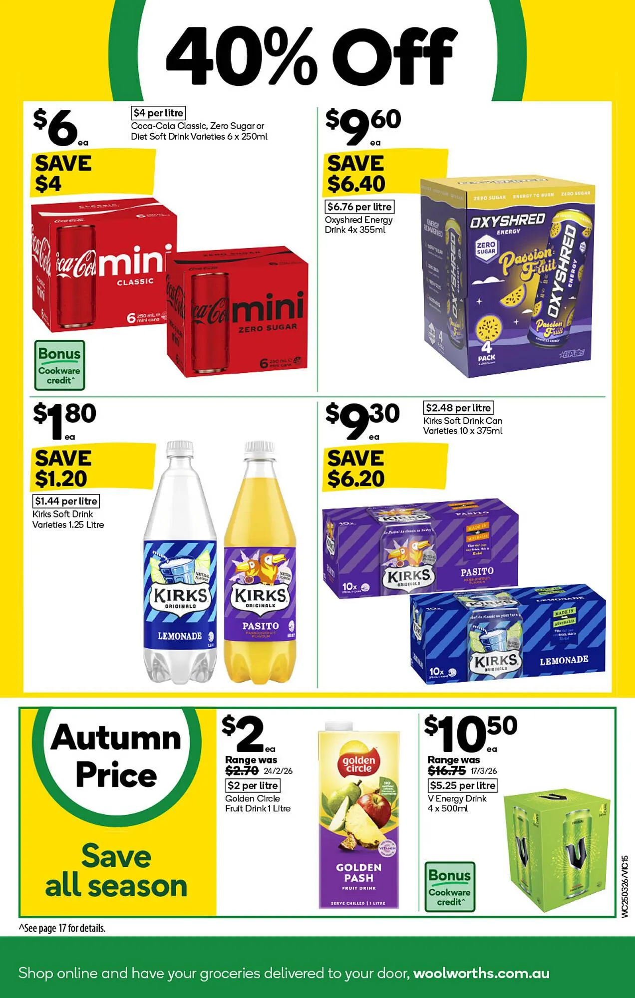 Woolworths catalogue - Catalogue valid from 25 March to 31 March 2026 - page 15