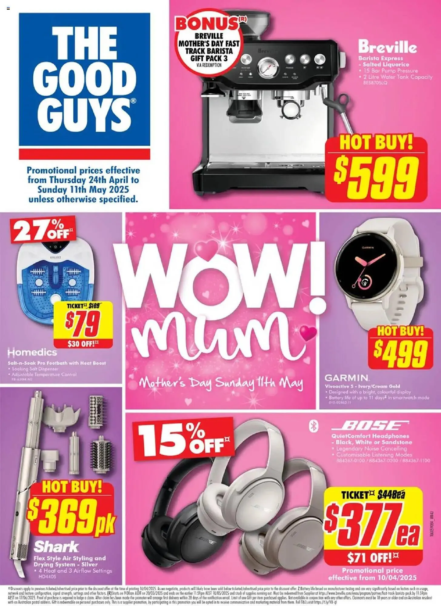 The Good Guys catalogue - Catalogue valid from 23 April to 11 May 2025 - page 1