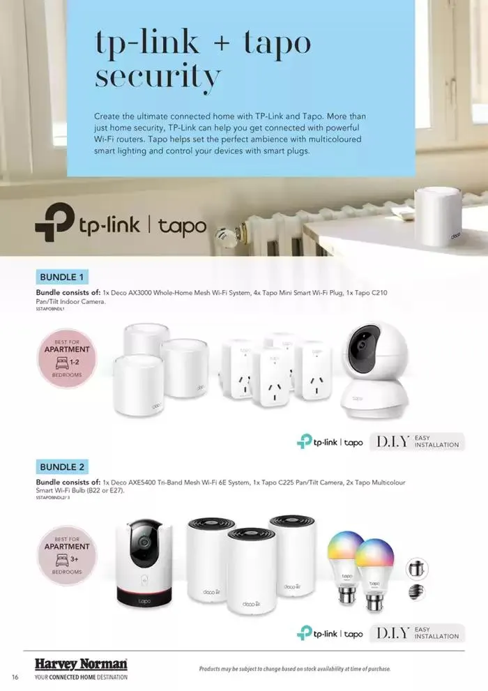 Connected Home Bundle Guide - Catalogue valid from 22 January to 31 July 2025 - page 16