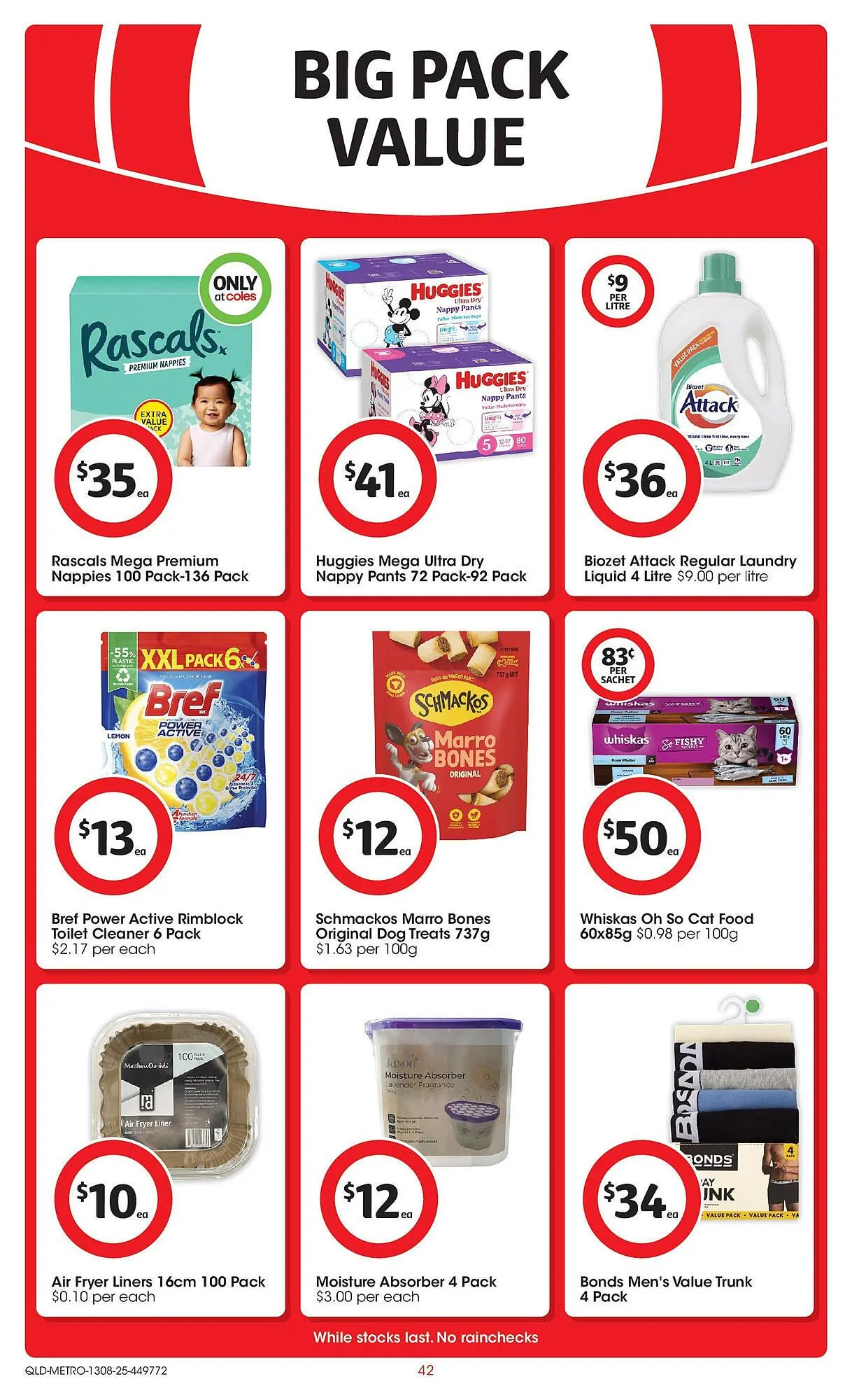 Coles catalogue - Catalogue valid from 12 August to 19 August 2025 - page 42