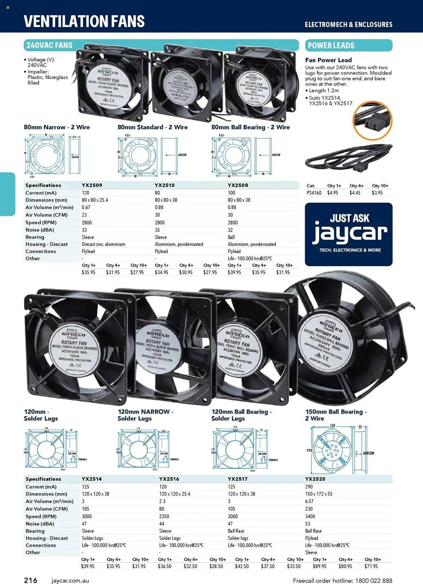 Jaycar Electronics catalogue - Catalogue valid from 8 July to 9 July 2026 - page 216