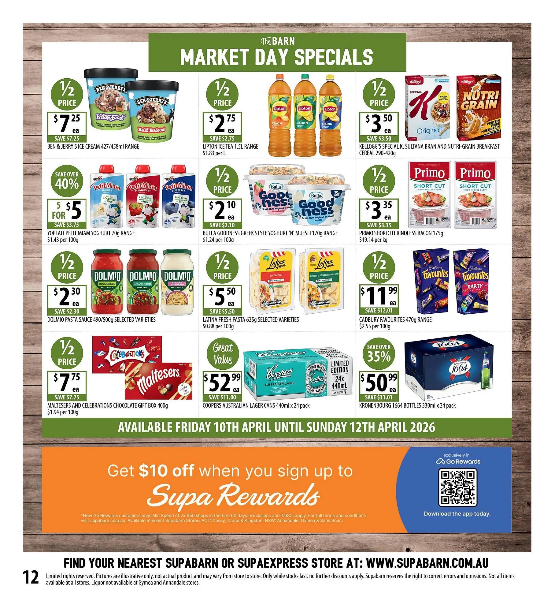 Supabarn catalogue - Catalogue valid from 8 April to 14 April 2026 - page 12