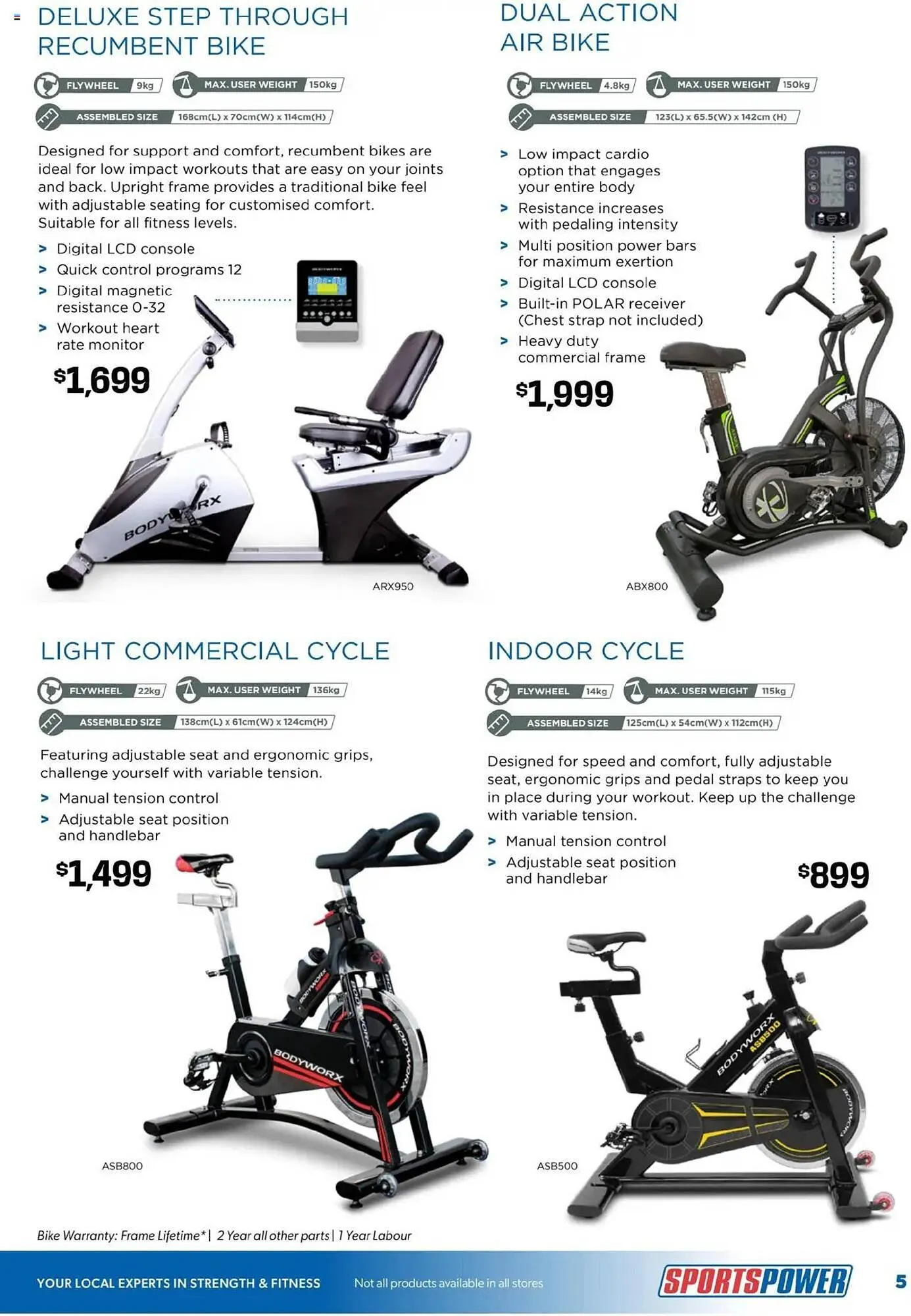 Sportspower catalogue - Catalogue valid from 24 April to 31 December 2025 - page 5