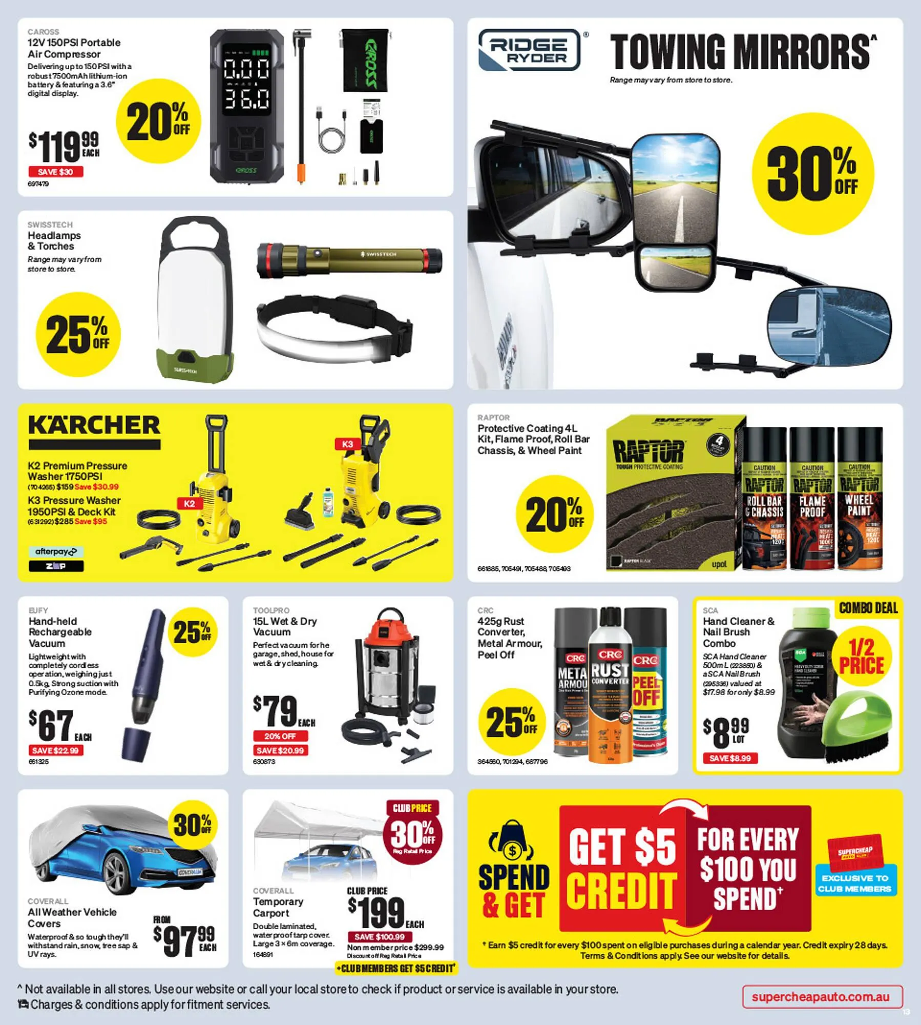 SuperCheap Auto catalogue - Catalogue valid from 23 July to 10 August 2025 - page 13