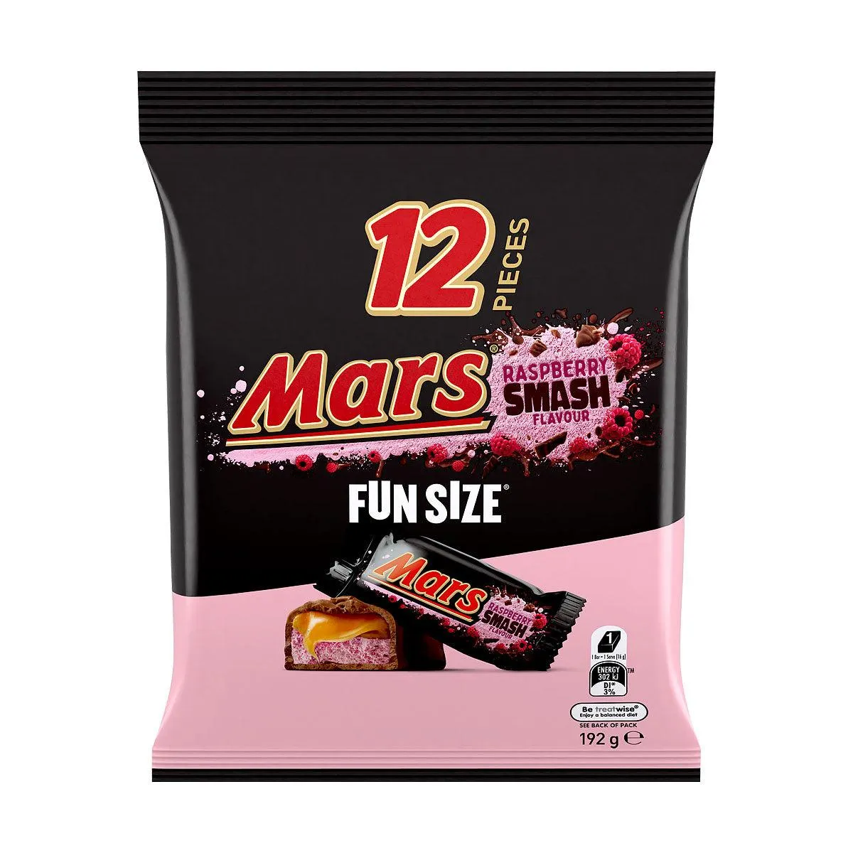 Mars Raspberry Smash Fun Size 192g 12pk