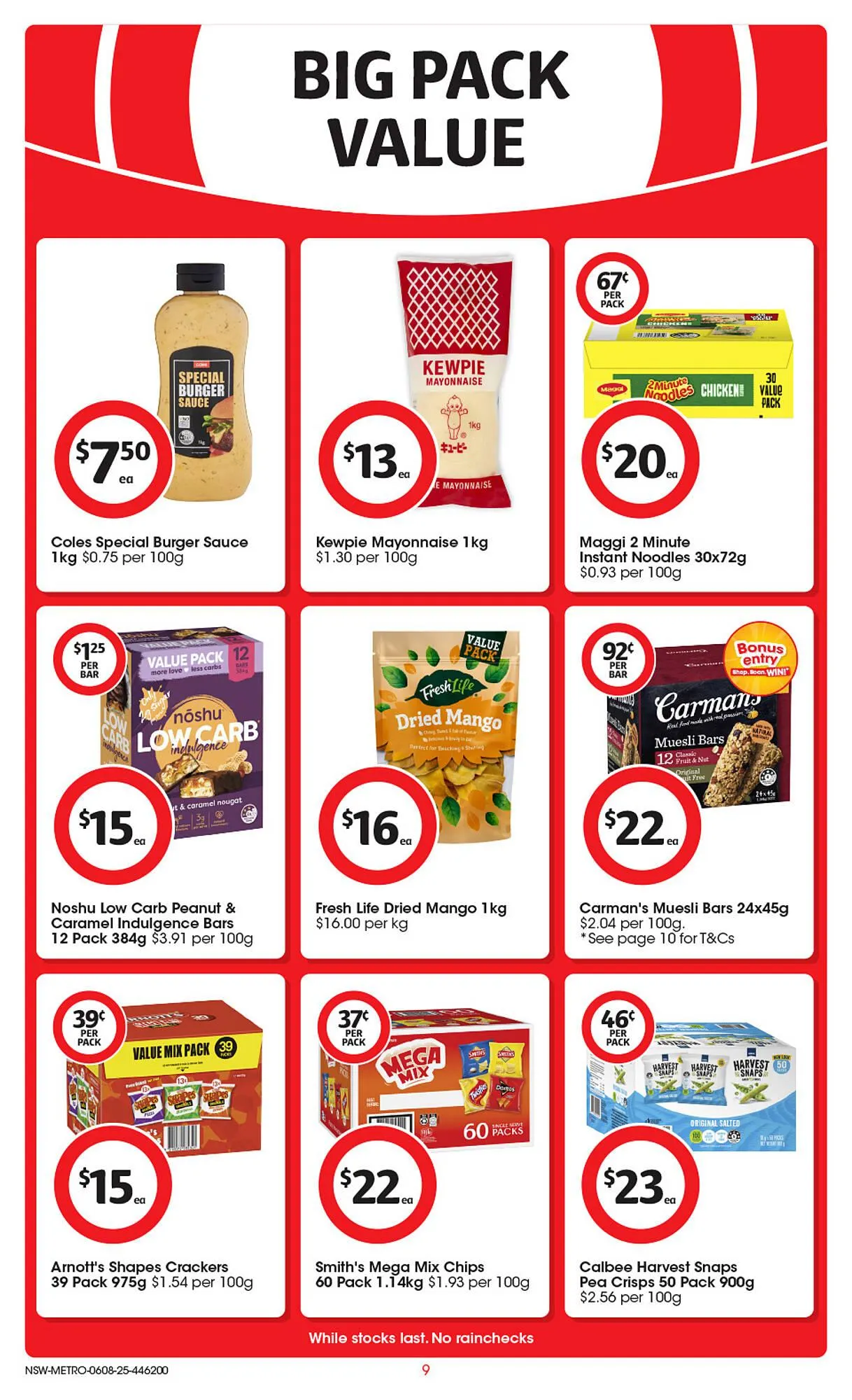 Coles catalogue - Catalogue valid from 6 August to 12 August 2025 - page 10