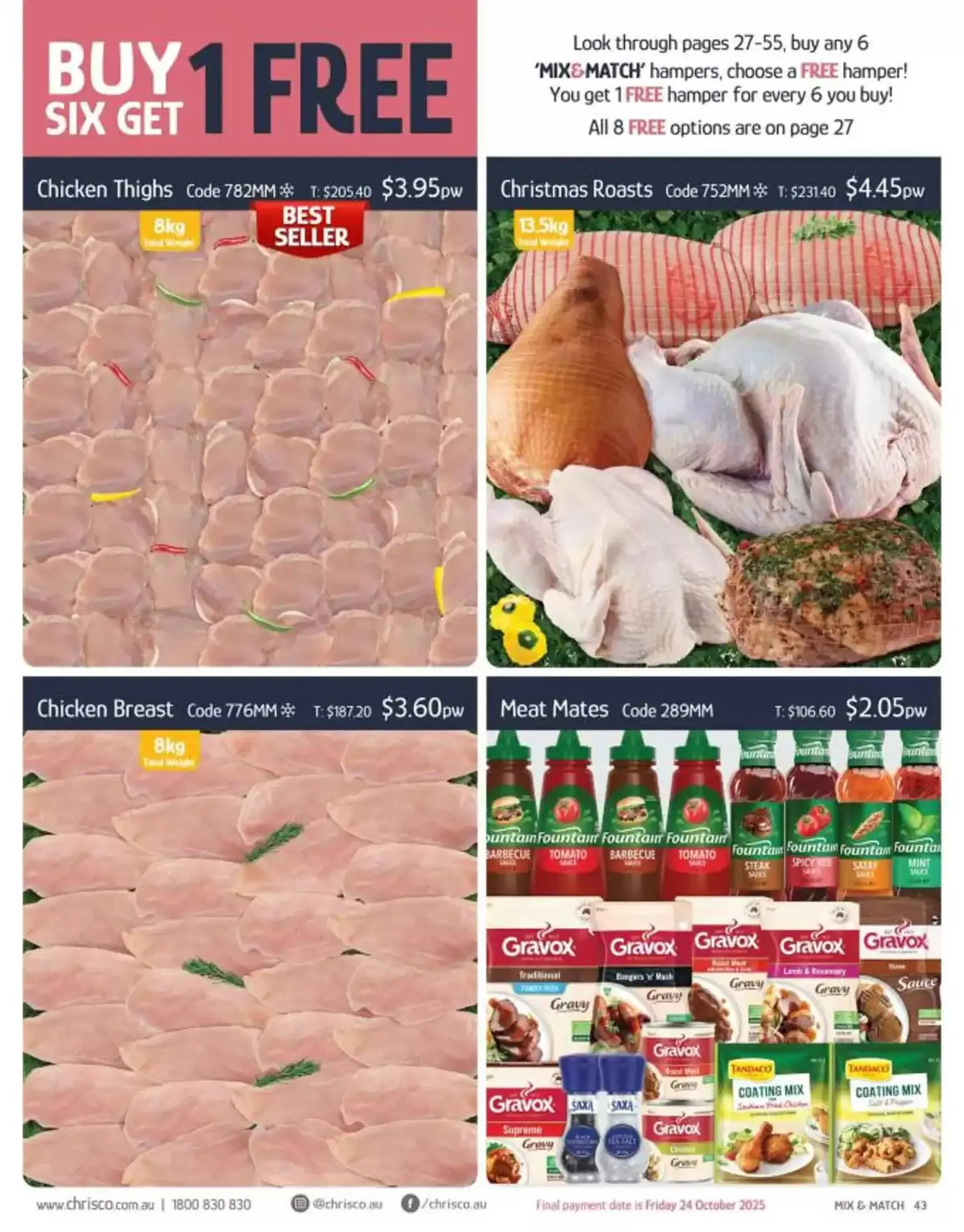 Chrisco Hampers catalogue - Catalogue valid from 2 December to 31 December 2025 - page 43