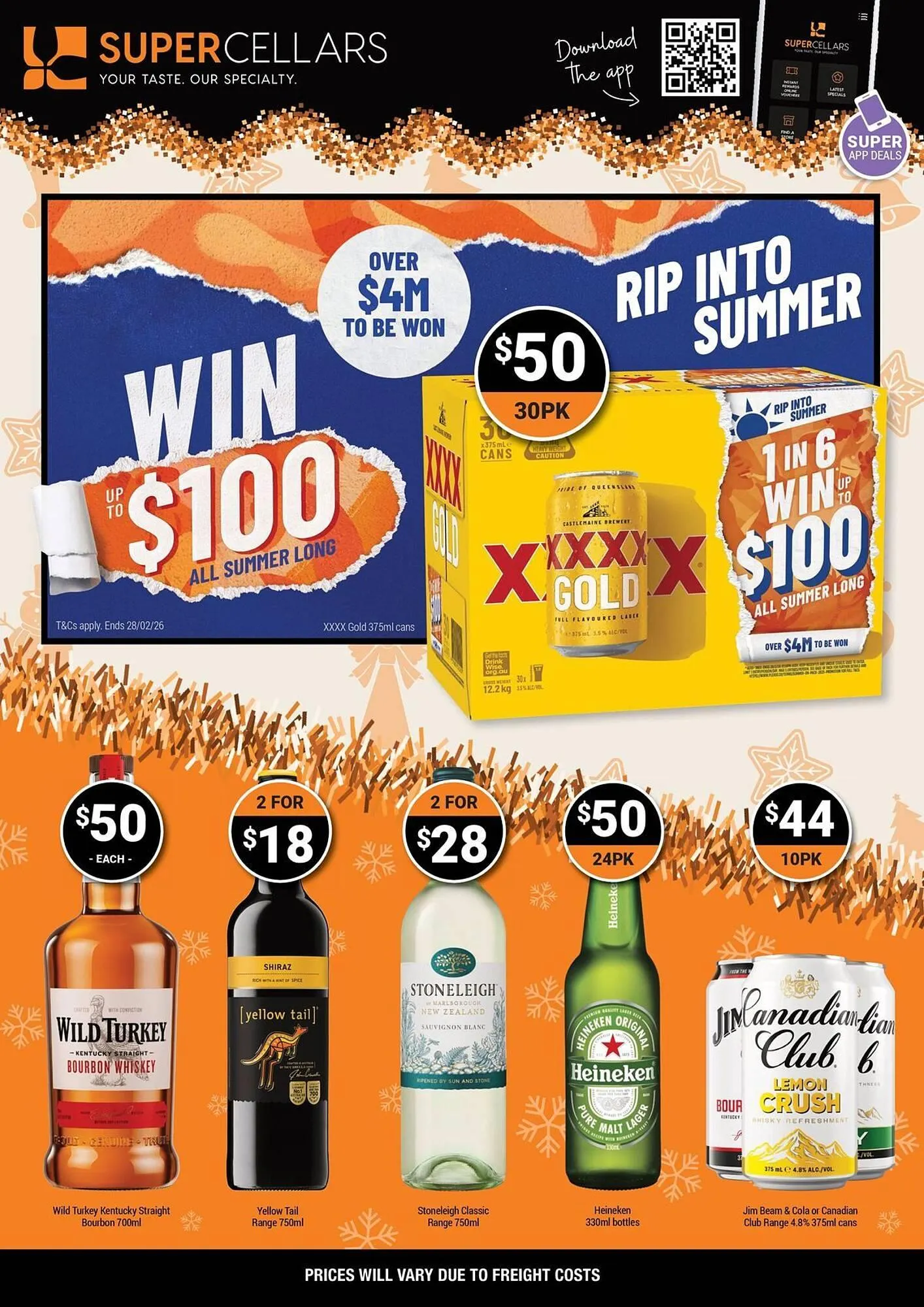 Super Cellars catalogue - Catalogue valid from 10 December to 30 December 2025 - page 1