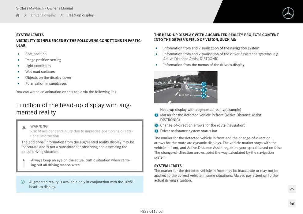 S - Class Maybach - Catalogue valid from 11 September to 11 September 2025 - page 544