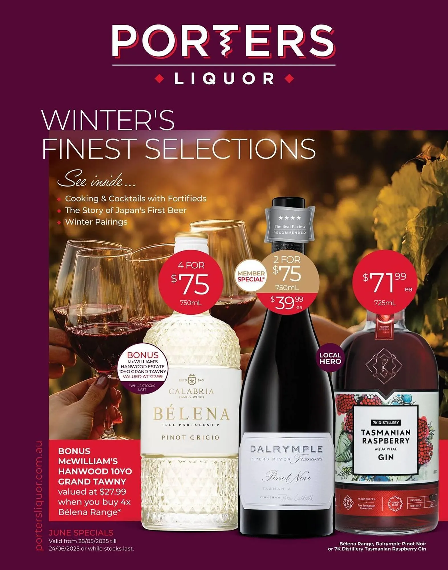 Porters catalogue - Catalogue valid from 28 May to 24 June 2025 - page 1