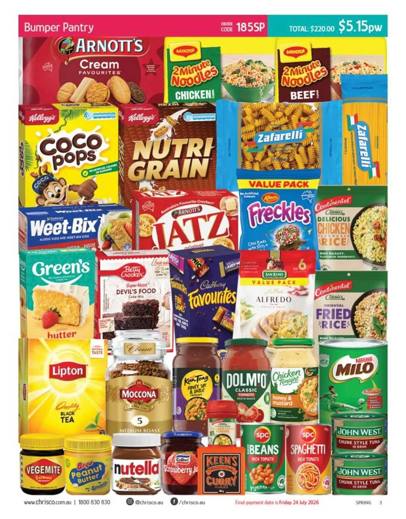 Chrisco Hampers catalogue - Catalogue valid from 3 November to 30 November 2026 - page 3