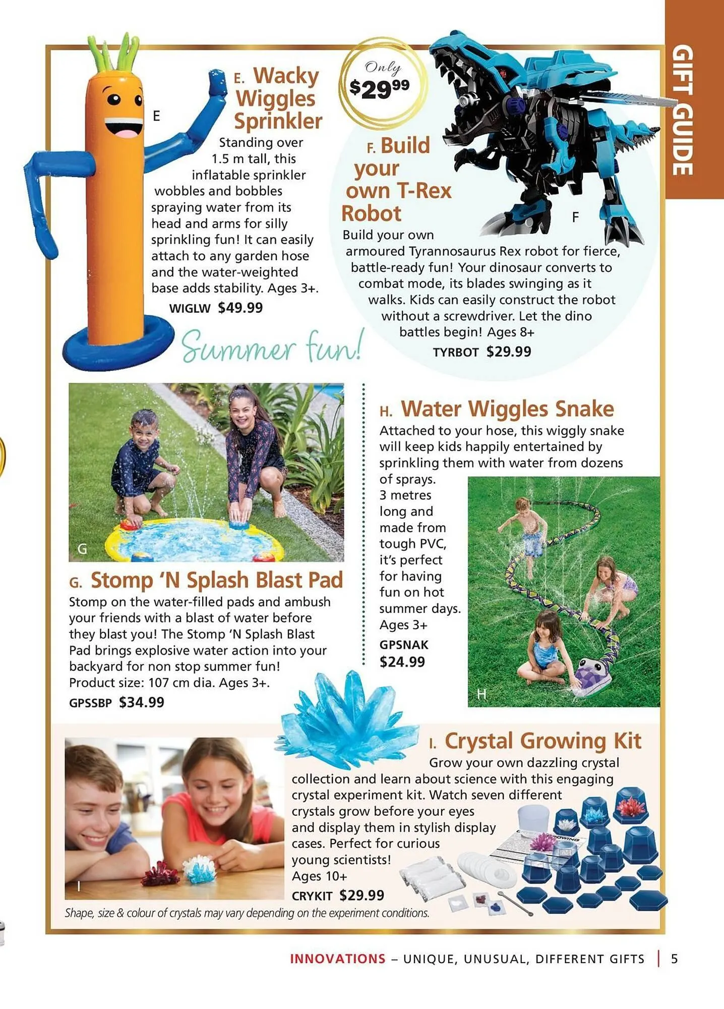 Innovations catalogue - Catalogue valid from 18 November to 6 January 2026 - page 5