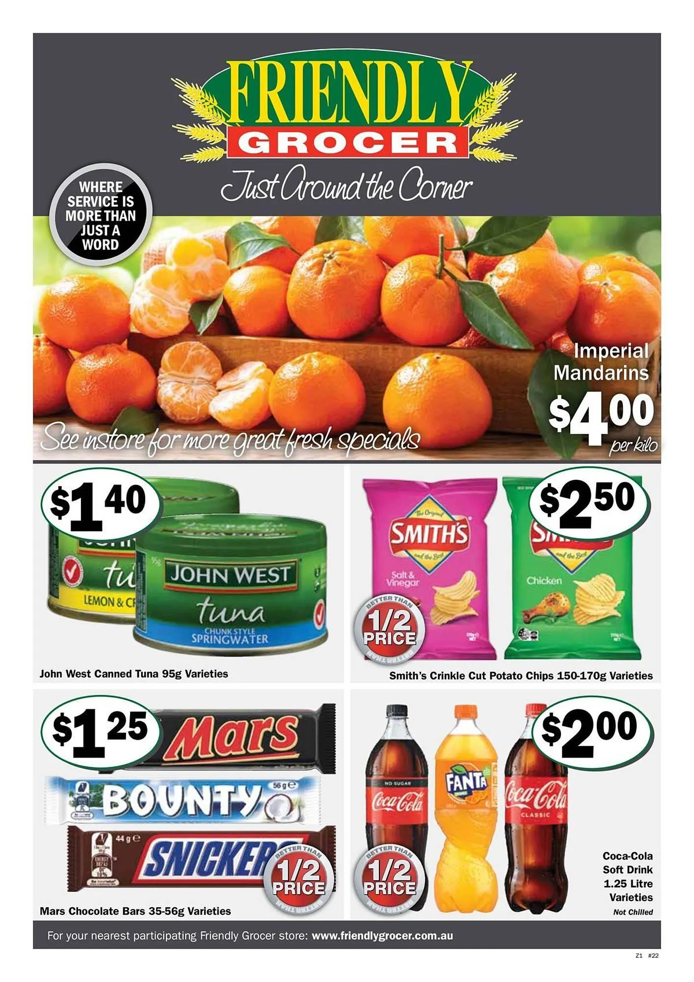 Friendly Grocer catalogue - 1