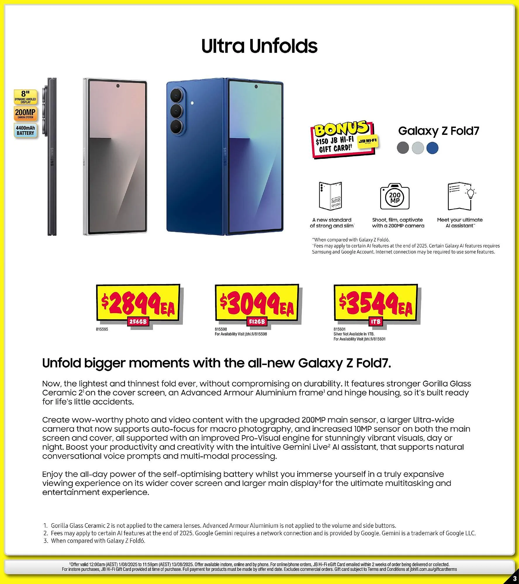 JB Hi-Fi catalogue - Catalogue valid from 1 August to 13 August 2025 - page 3