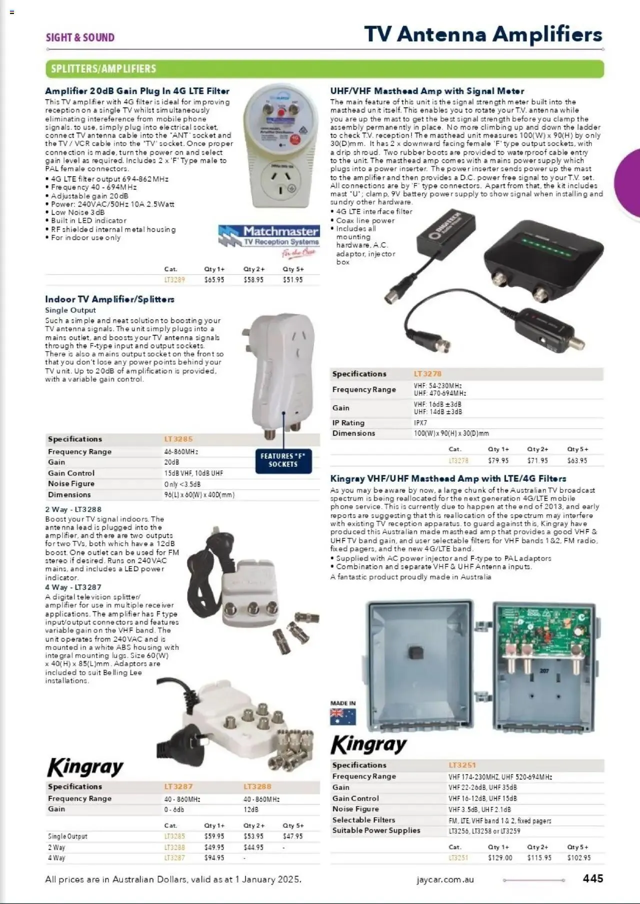 Jaycar Celebrating 40 Years in Electronics - Catalogue valid from 1 January to 29 August 2025 - page 374