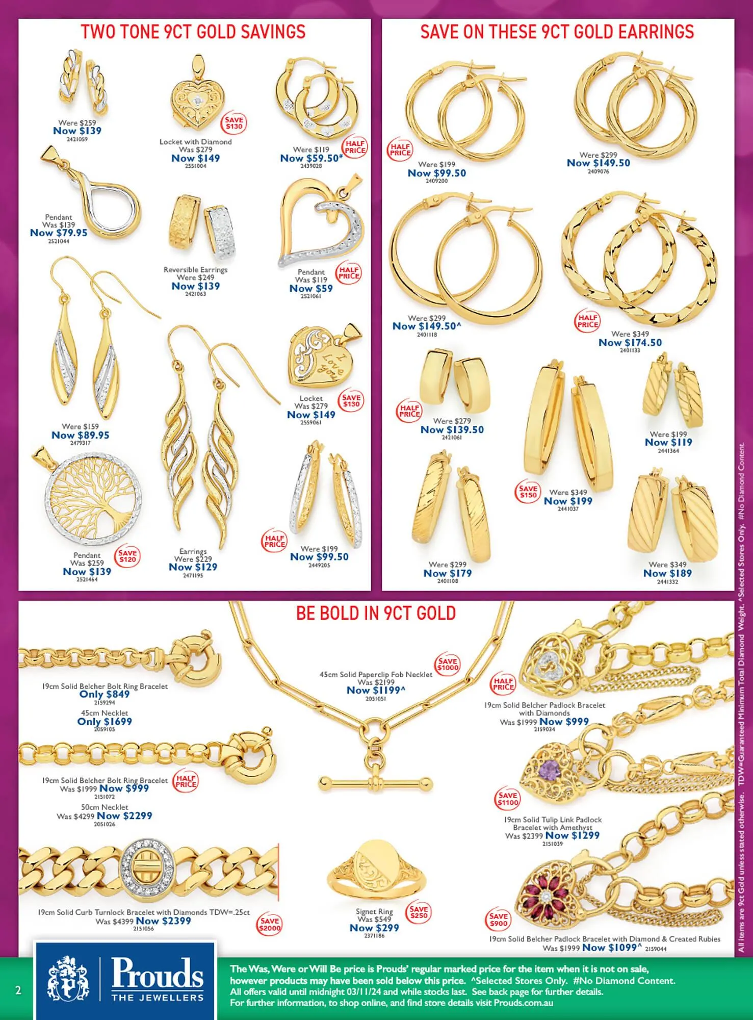 Prouds catalogue - Catalogue valid from 7 October to 3 November 2024 - page 2