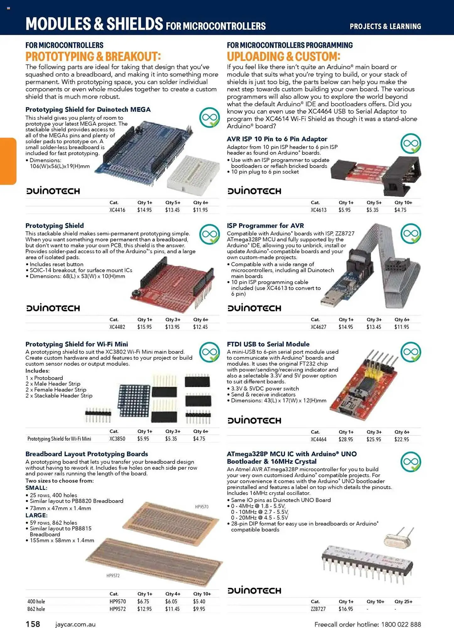Jaycar Electronics catalogue - Catalogue valid from 8 July to 9 July 2026 - page 158