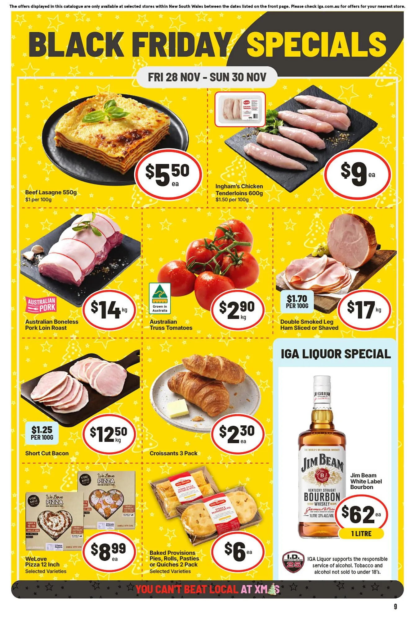 IGA catalogue - Catalogue valid from 28 November to 30 November 2025 - page 1