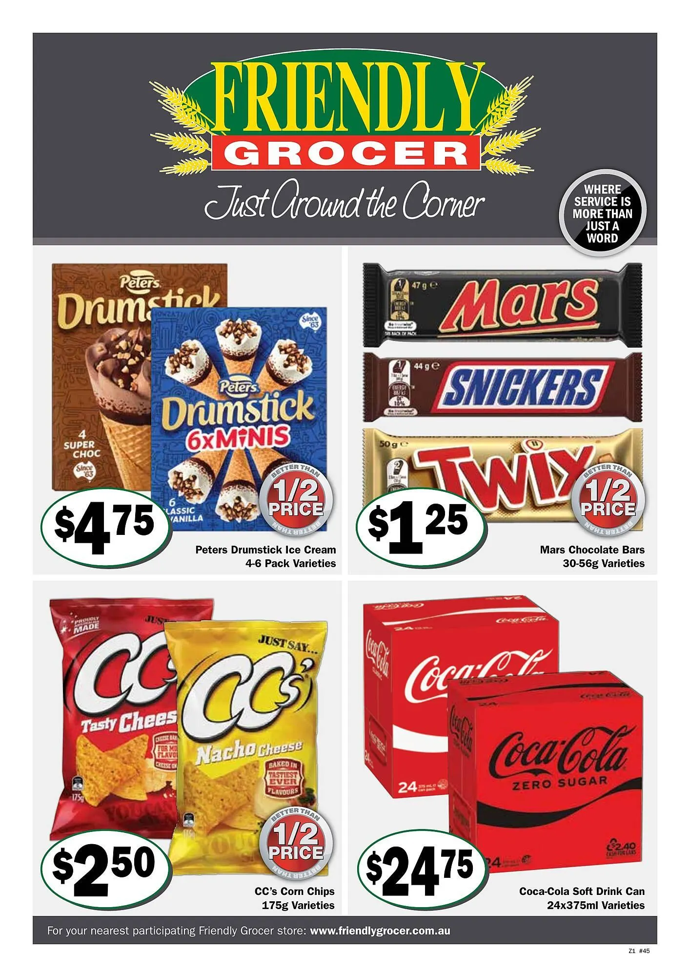 Friendly Grocer catalogue - 1