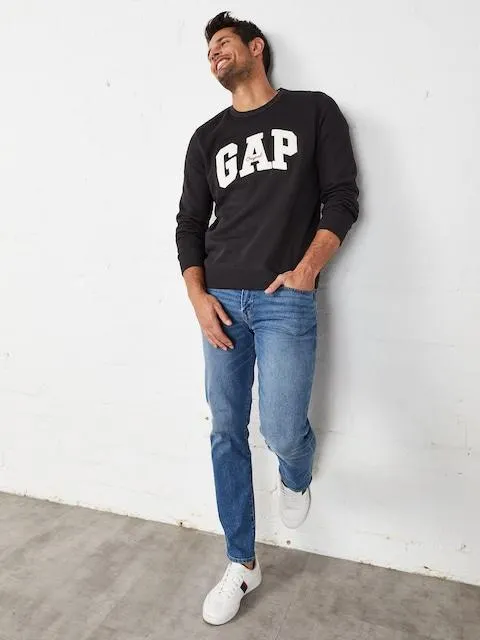 GAP Logo Sweat In Black