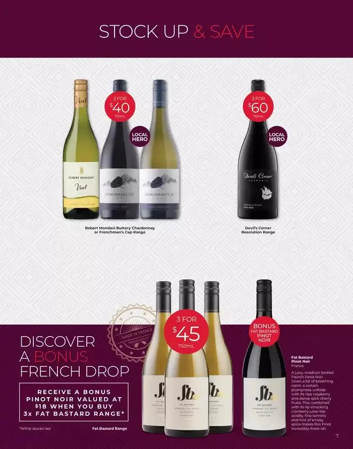 Lustre Long Weekends. - Catalogue valid from 26 February to 25 March 2025 - page 7