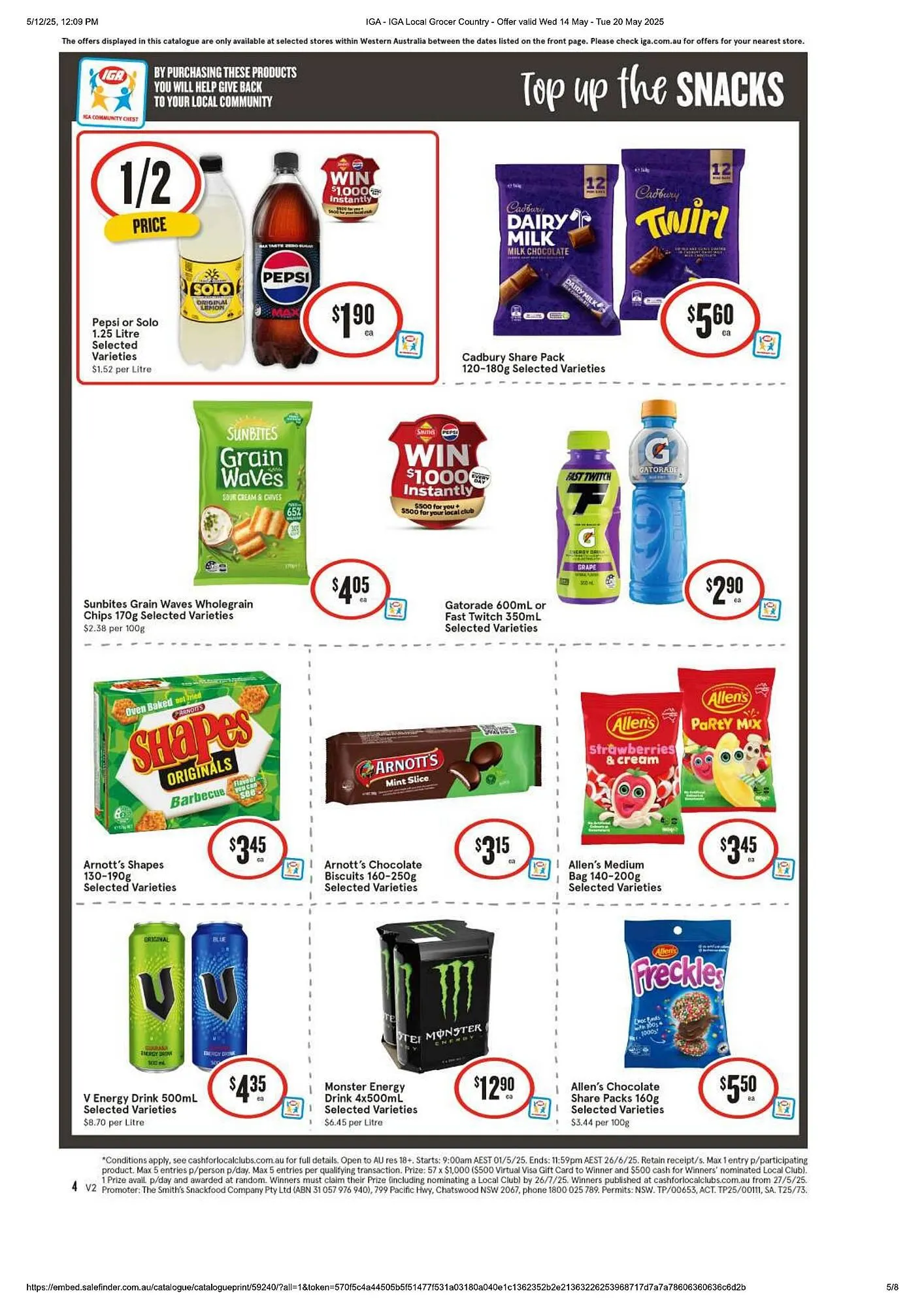 IGA catalogue - Catalogue valid from 14 May to 20 May 2025 - page 5