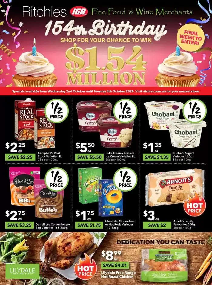 Ritchies 02/10 - Catalogue valid from 2 October to 8 October 2024 - page 1