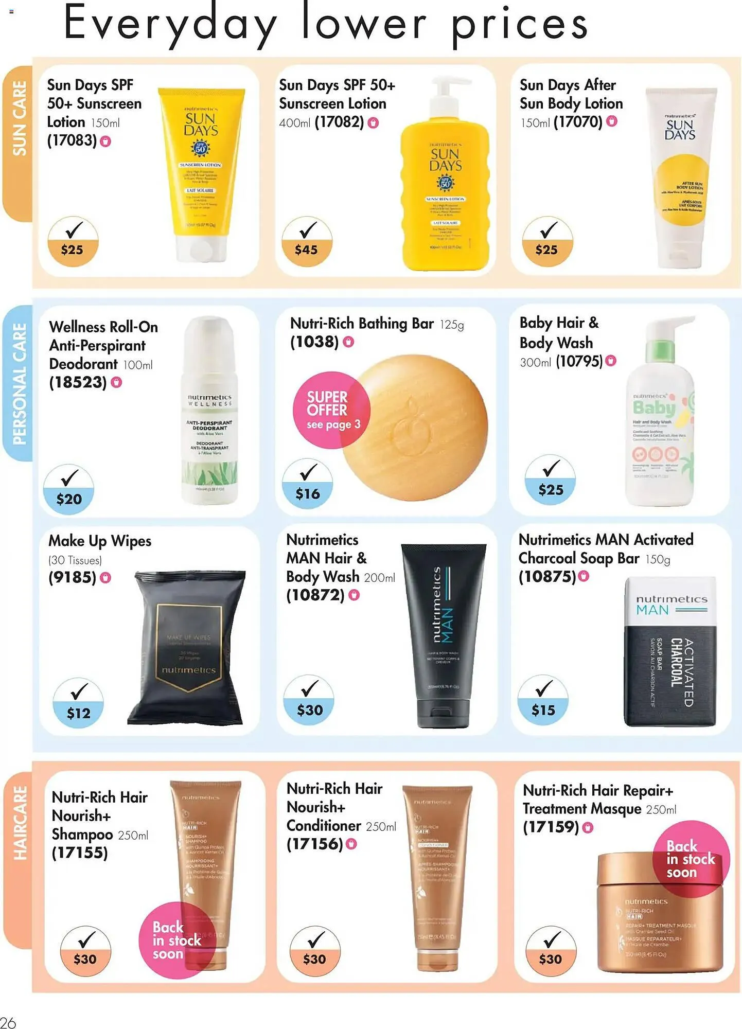 Nutrimetics catalogue - Catalogue valid from 25 March to 30 April 2026 - page 26
