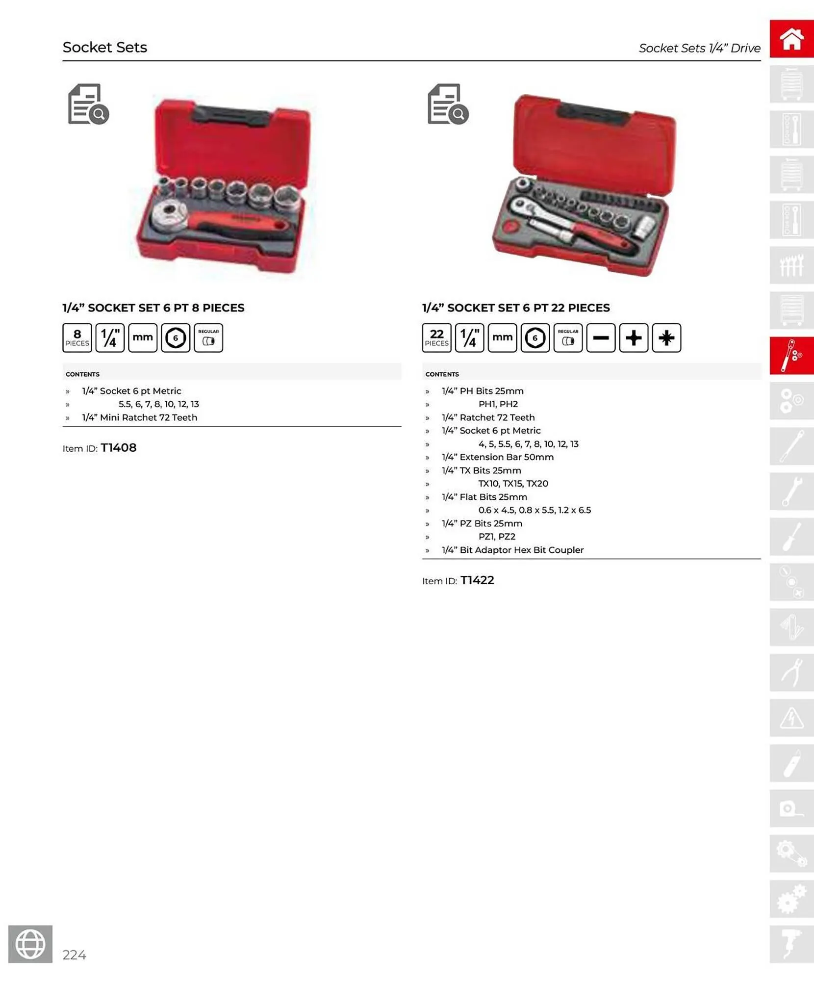 Teng Tools catalogue - Catalogue valid from 28 March to 31 December 2025 - page 225