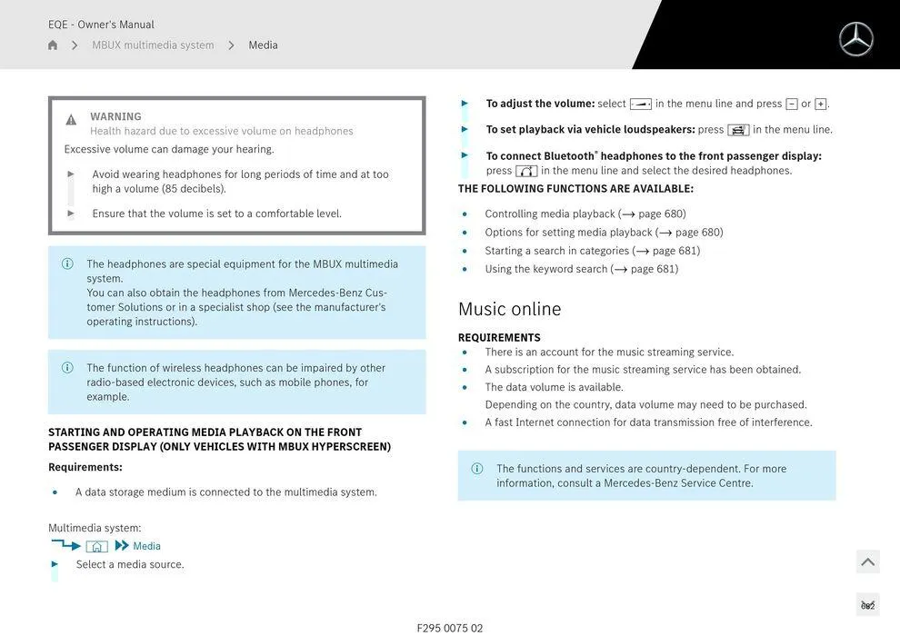EQE Sedan - Catalogue valid from 11 September to 11 September 2025 - page 682
