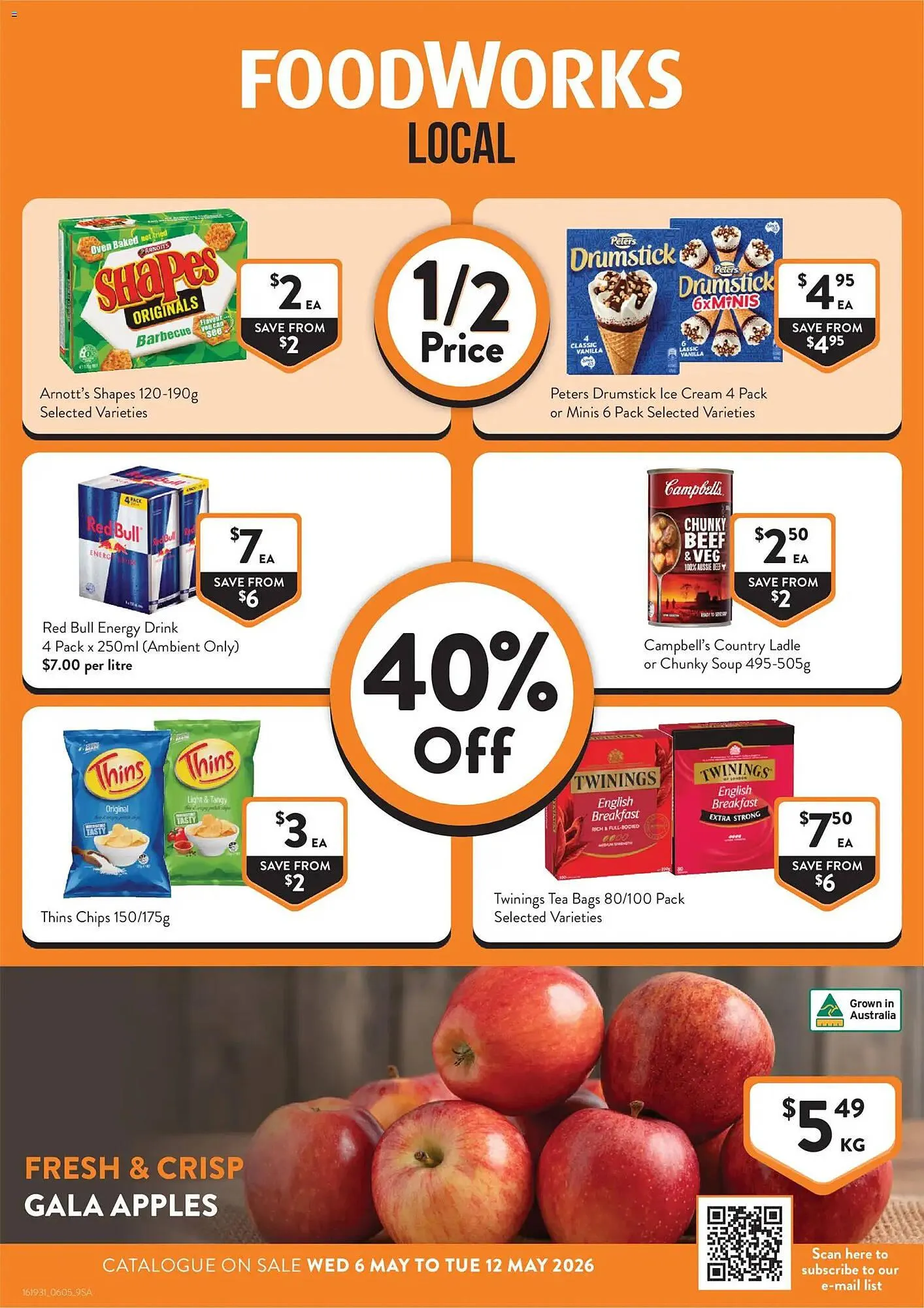 Foodworks catalogue - Catalogue valid from 6 May to 12 May 2026 - page 1