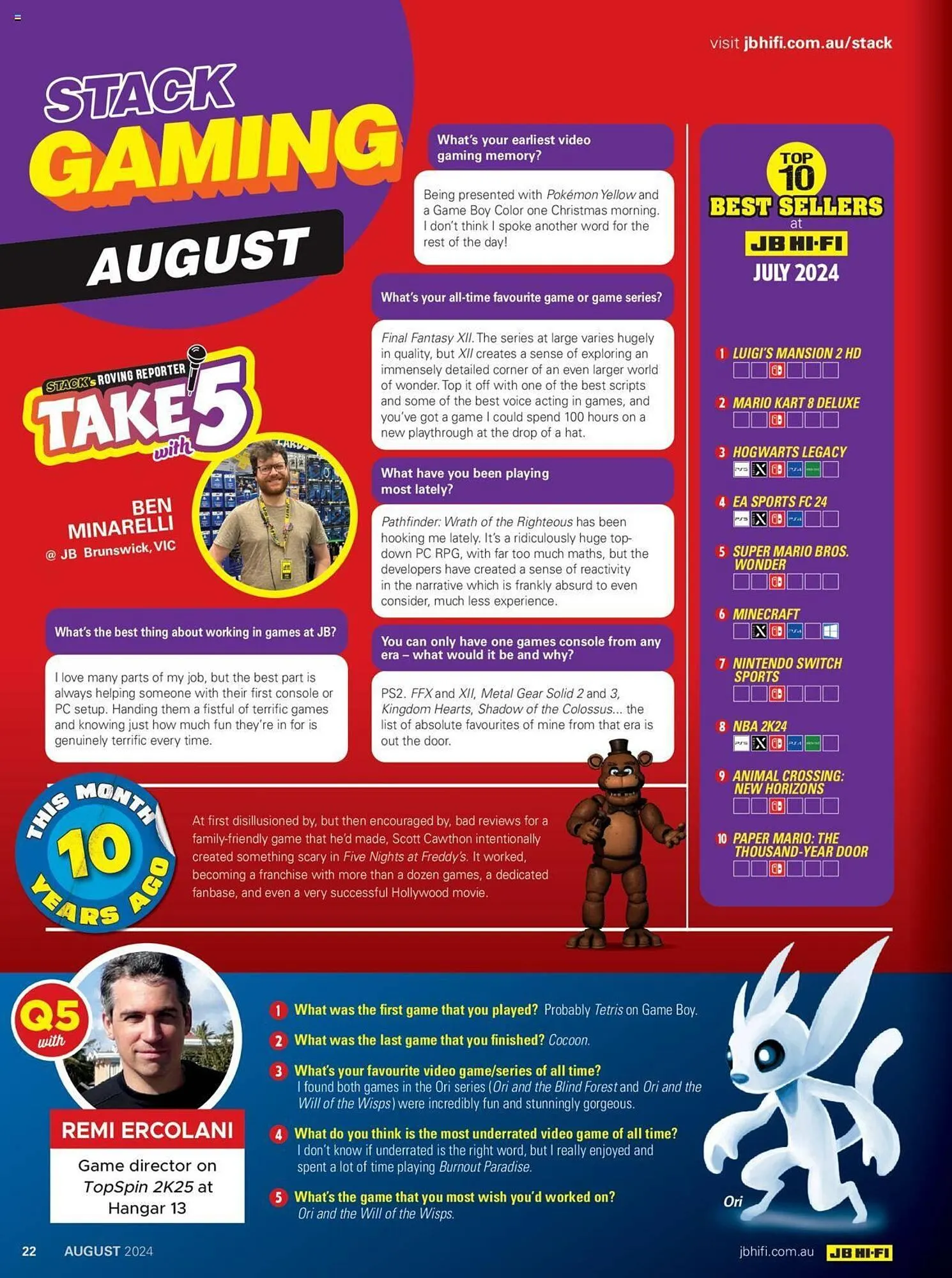 JB Hi-Fi catalogue - Catalogue valid from 1 August to 31 August 2024 - page 22