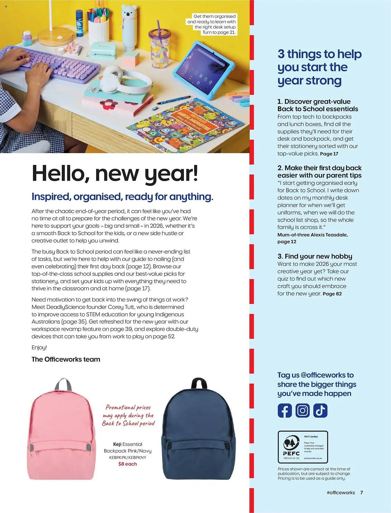 Officeworks catalogue - Catalogue valid from 31 December to 30 January 2026 - page 7