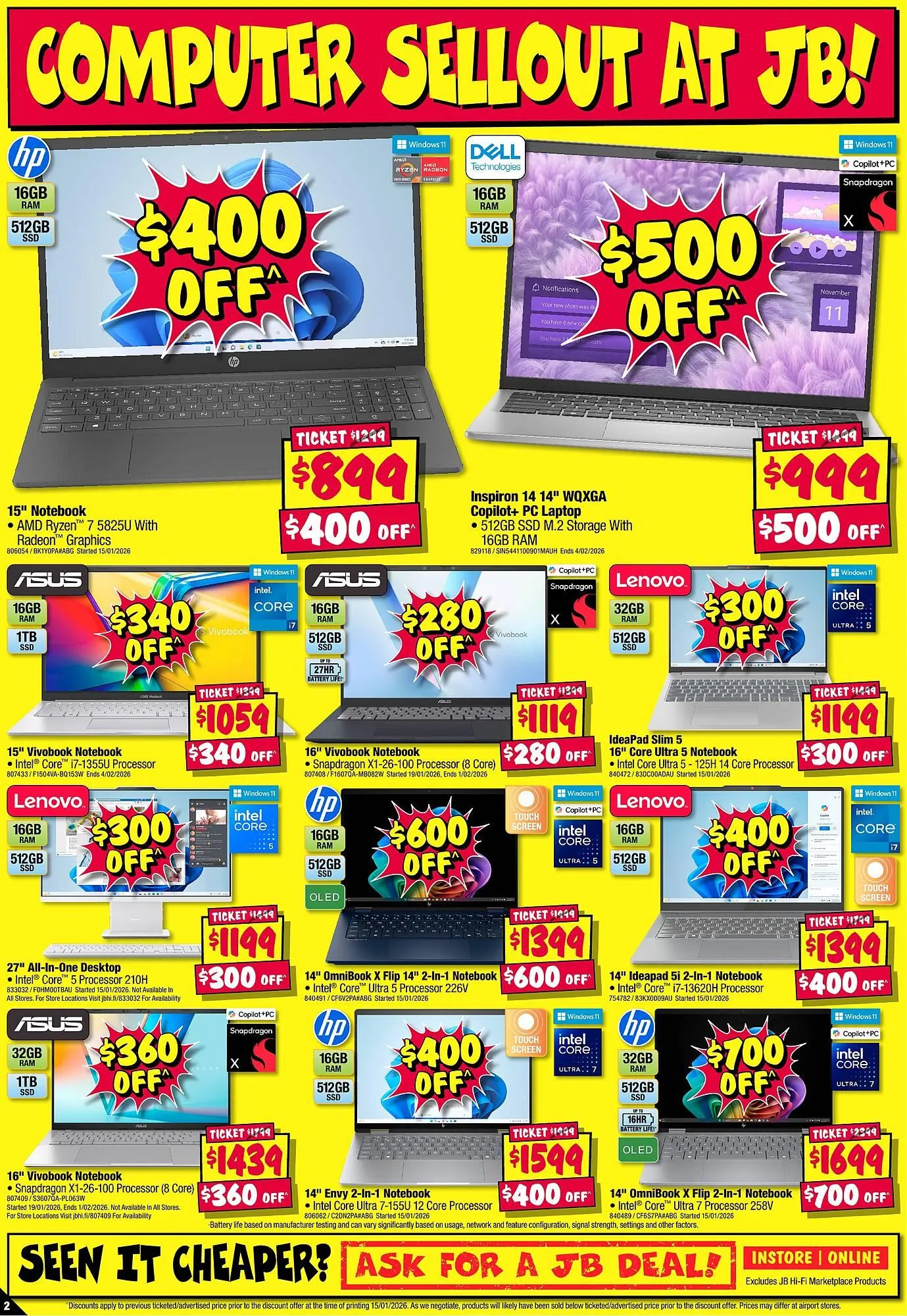 JB Hi-Fi catalogue - Catalogue valid from 22 January to 28 January 2026 - page 2