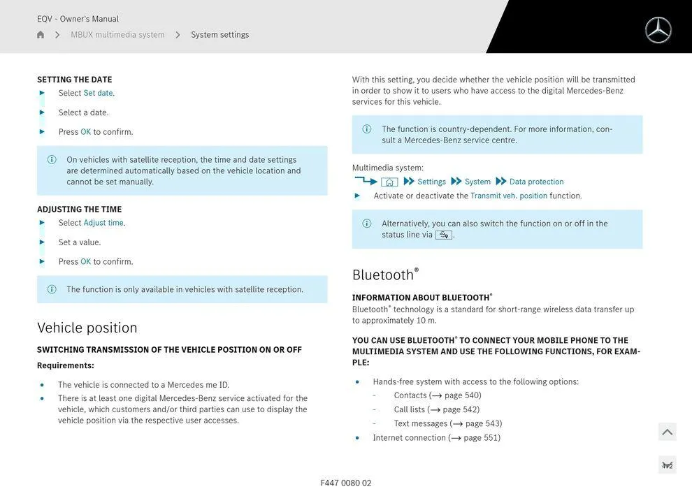 EQV MPV - Catalogue valid from 11 September to 11 September 2025 - page 472