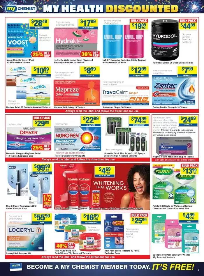 My Chemist My Year, My Savings! - Catalogue valid from 3 January to 12 January 2025 - page 3