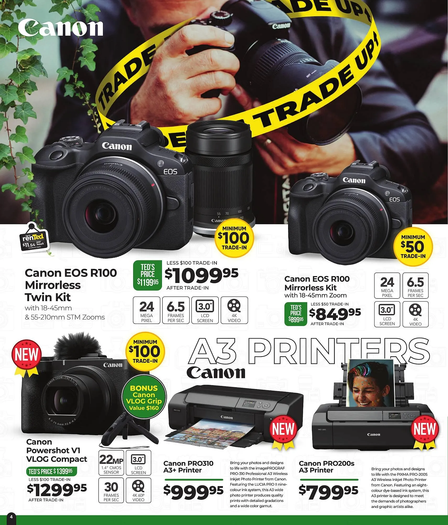 Teds Cameras catalogue - Catalogue valid from 1 September to 30 September 2025 - page 4