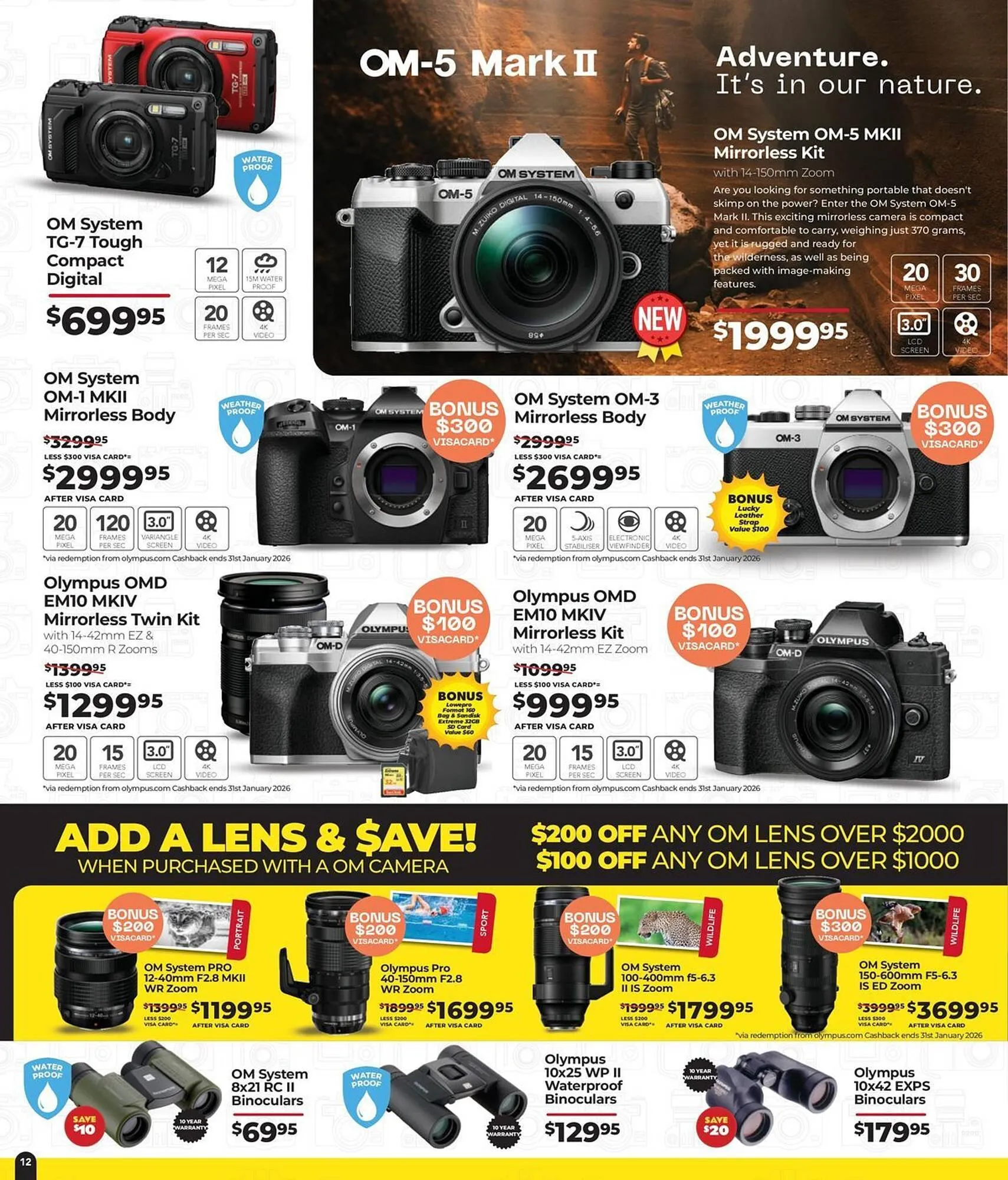 Teds Cameras catalogue - Catalogue valid from 5 January to 1 February 2026 - page 12