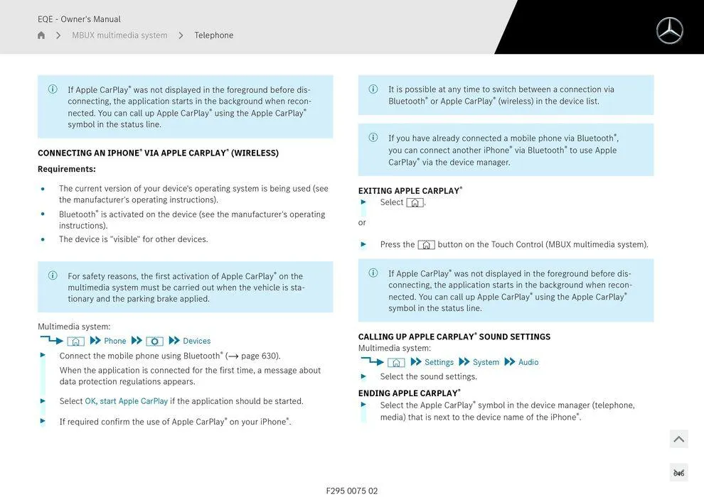 EQE Sedan - Catalogue valid from 11 September to 11 September 2025 - page 646