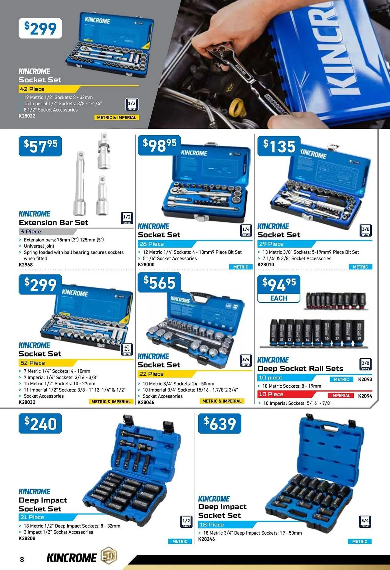 Kincrome catalogue - Catalogue valid from 7 April to 31 May 2026 - page 8