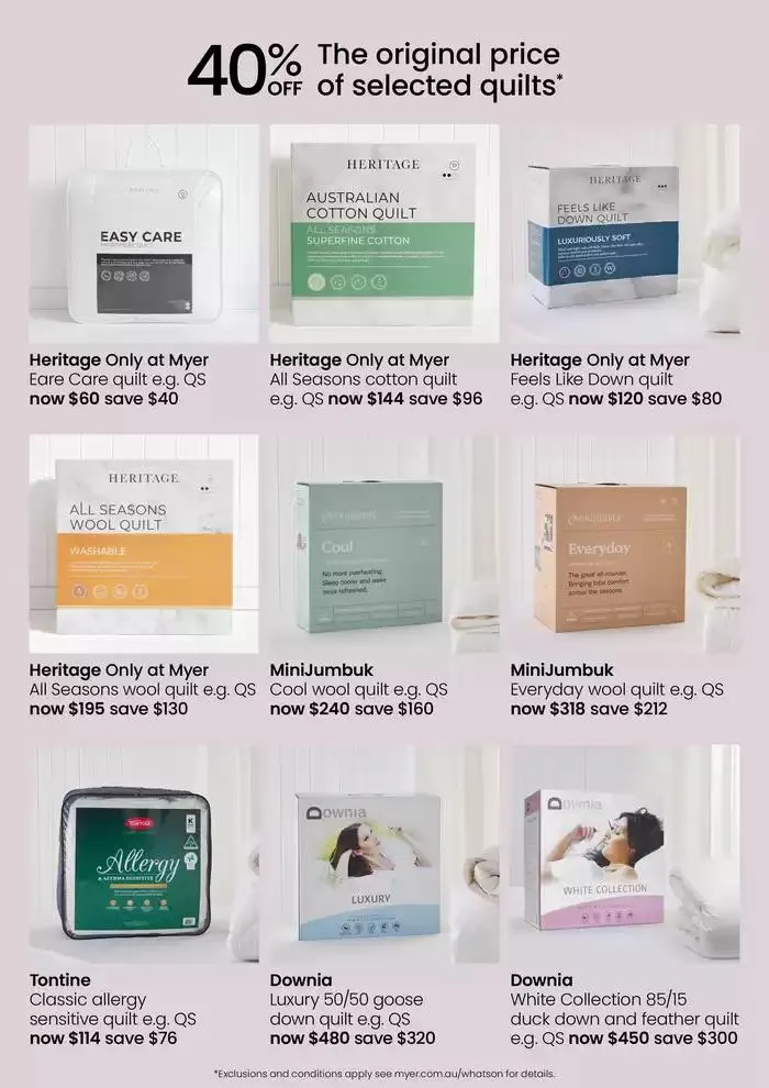 Myer Softgoods - Catalogue valid from 11 February to 27 February 2025 - page 4