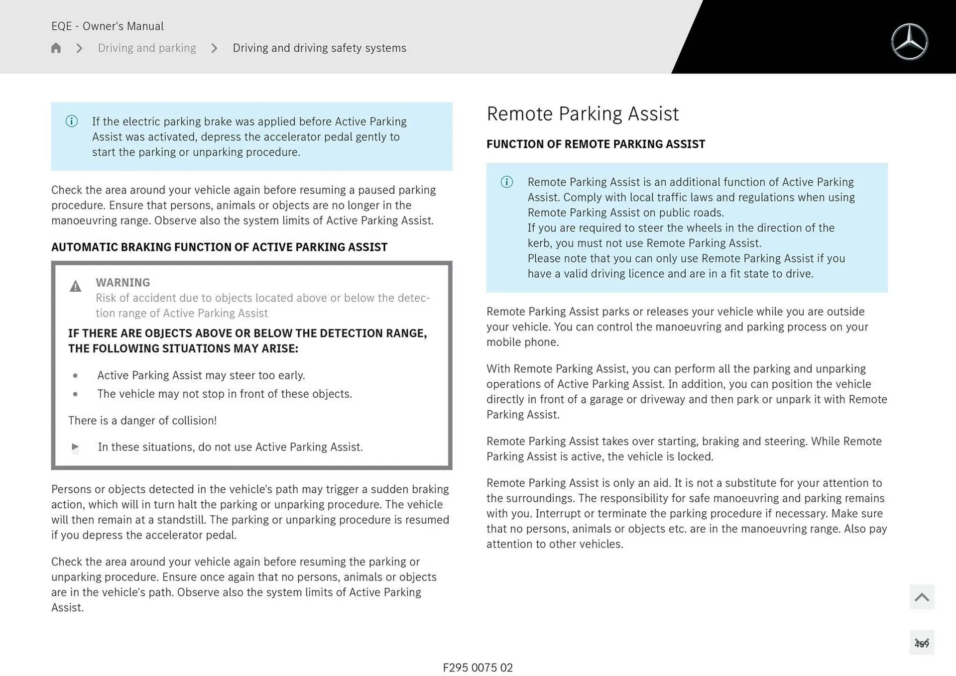 Mercedes-Benz catalogue - Catalogue valid from 11 September to 11 September 2025 - page 459